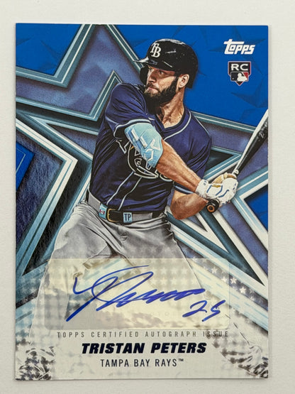 2026 Topps Baseball Stars - Tristan Peters Autograph Blue /150 #BSA-TRP