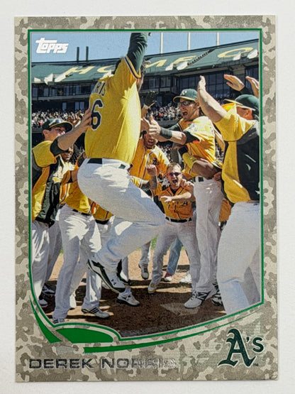 2013 Topps - Derek Norris Camo /99 #334